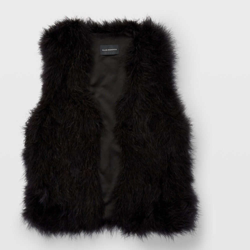 Violet Feather Vest XS